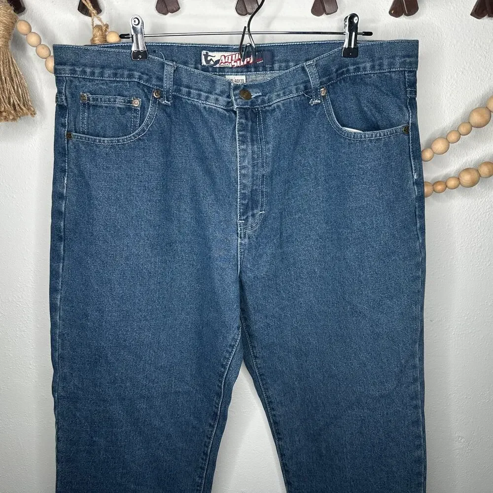 Aqua Surf Baggy Skater Jeans - Picture 1 of 5